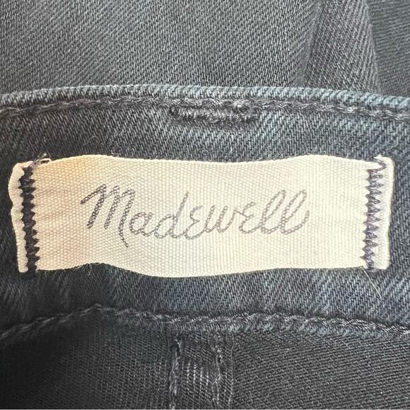 Madewell 9" High Rise Skinny Jeans in Washed Black sz 24 Stretch Denim Classic - Picture 10 of 11